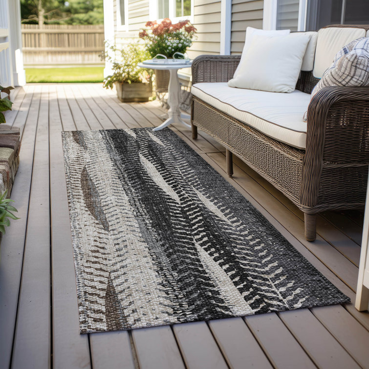 Alta Washable Abstract Indoor / Outdoor Rug