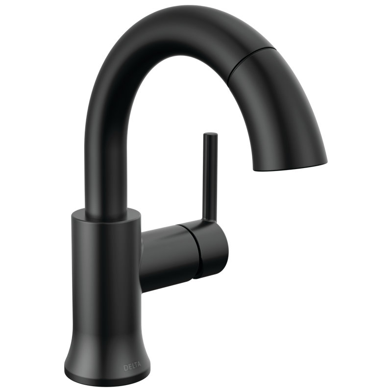 Robinet de salle de bain Trinsic, Noir mat