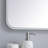 Sabine Metal Rounded Rectangle Wall Mirror-1295440620-1295440147