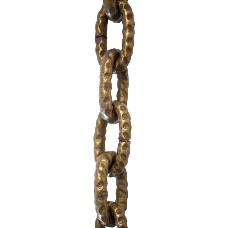 RCH Supply Company Un-Welded Link Chain; Antique Brass