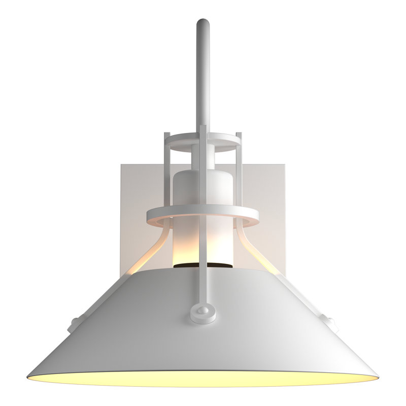 Henry 1 - Bulb Outdoor Barn Light, 10.5" H x 9.2" W x 10.4" D, White