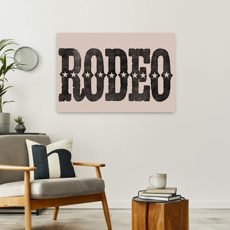 Rodeo, art mural contemporain abstrait, H 24 po x l 36 po