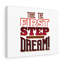 The First Step - Wrapped Canvas Print-1768780760
