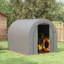 Tente de rangement de jardin 6 pi x 8 pi Outsunny