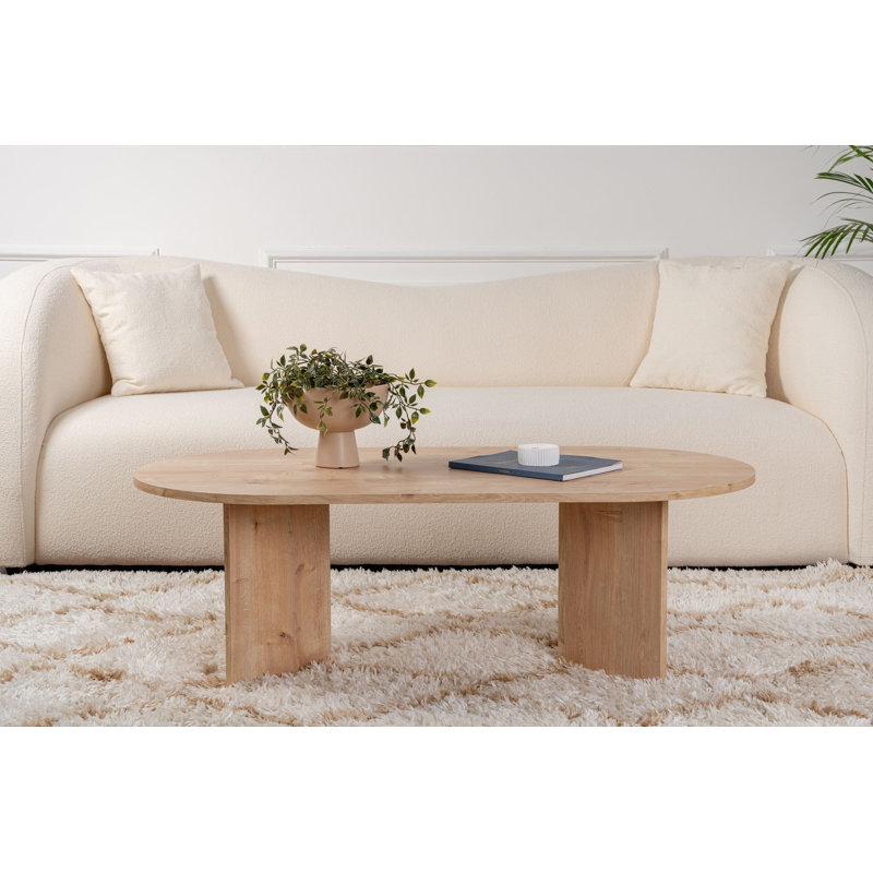 Tatjana Coffee Table, Sapphire Oak, Sapphire Oak, Wood