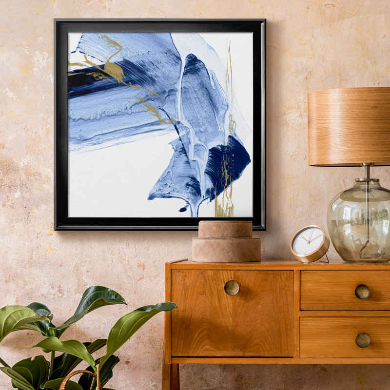 Impression encadrée Golden Premium I-Premium - prête à être accrochée, H 26,5 po x l 26,5 po x P 1,5 po, Toile encadrée noire