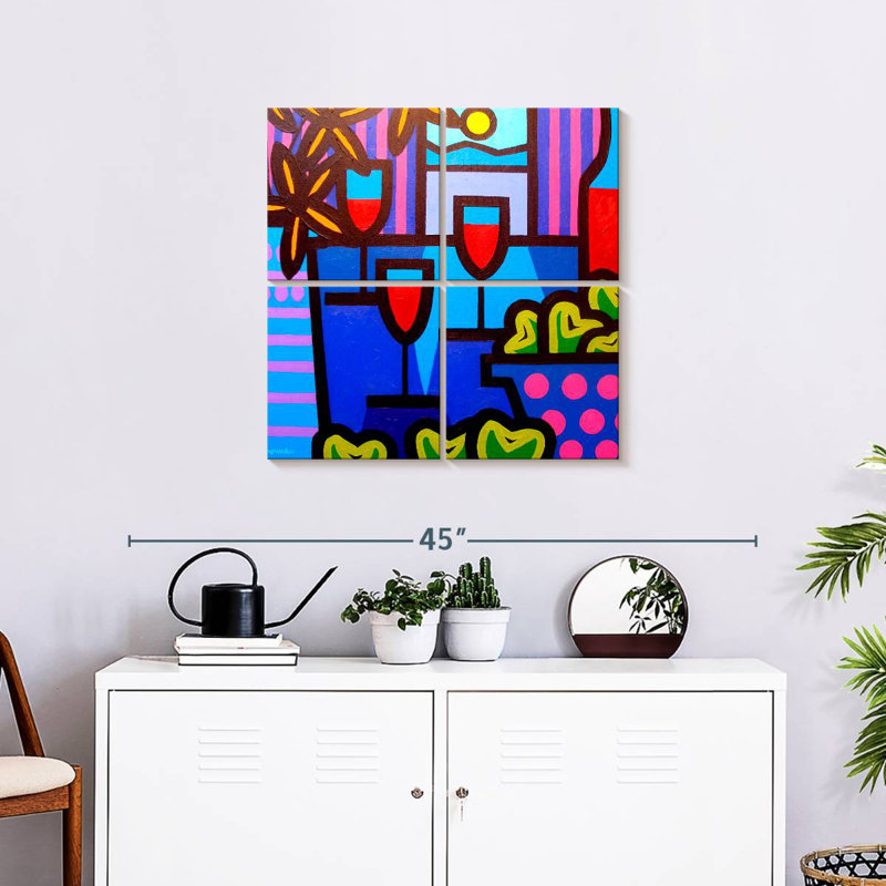 Yarlin Still Life At Window, 26" H x 26" W