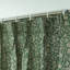 Fabdivine Handmade Green Door and Window Sheer Panel Plated Curtain Linen, Himachal-1368396061