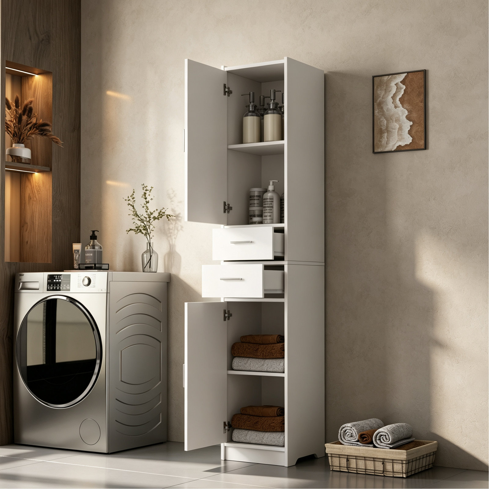 Lulu Modern Bathroom Storage Cabinet