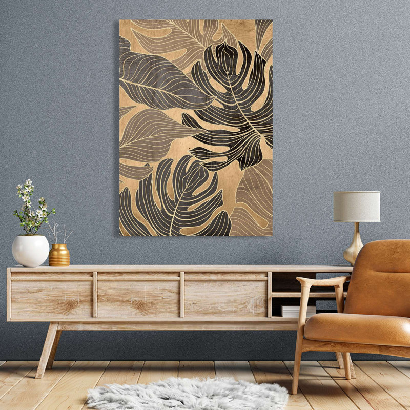 Jungle Panel IV (Detail) by Eve C. Grant - Wrapped Canvas Print, 100cm H x 70cm W x 4cm D