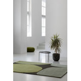 Decor Hand Tufted Wool Area Rug in Moss/Taupe