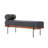 Michalak 48'' W  Industrial Bench with Pillow and Solid Wood Frame-2120191694