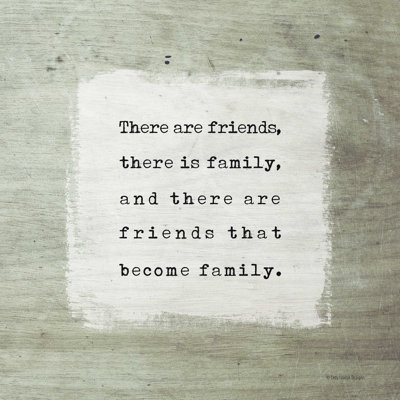 Haohan Friends Becher Family - art textuel sur toile tendue