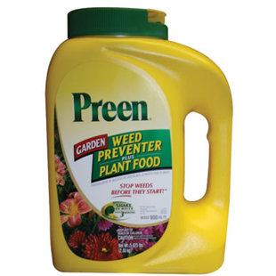 Nourriture pour plante et protection contre les mauvaises herbes de jardin