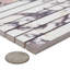 Touche brique empilée 11 3/4 po X 11 3/4 po Carreau de mosaïque en porcelaine-110924772