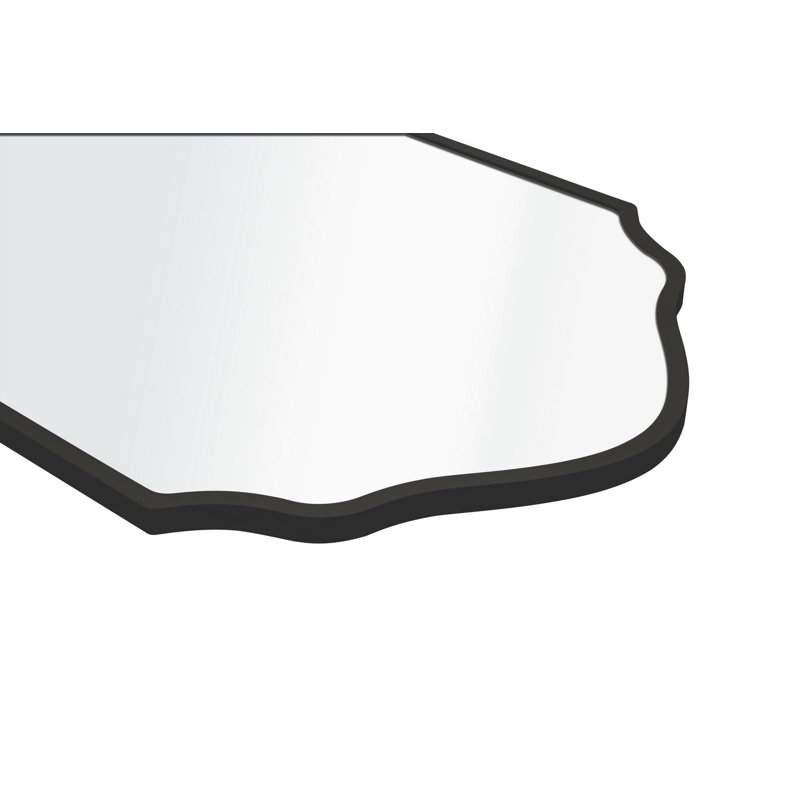 Miroir décoratif, Noir, 18,5 po x 27,6 po