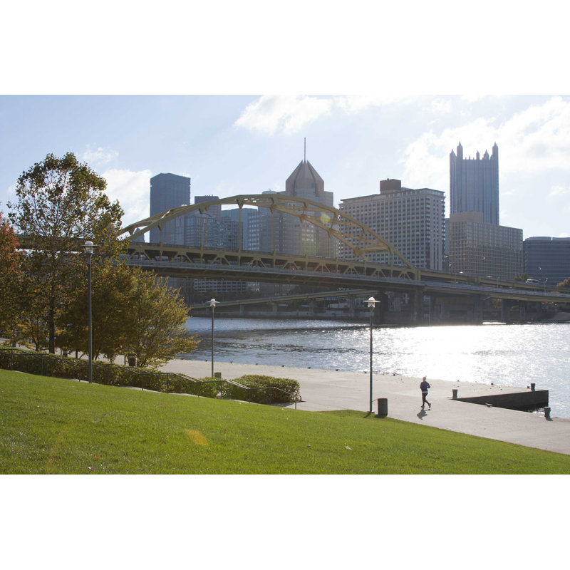 Pittsburgh Skyline par Adamisovitsch - photographie sur toile tendue, H 8 po x l 12 po