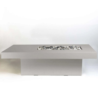 Table de feu d'extérieur manuelle Tavolo avec surveillance de la flamme au gaz naturel / propane 75 000 BTU