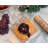 Arthur Court Designs Fleur De Lis Porcelain Bamboo Stainless Steel Cheese Board Serving Dish