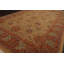 Tapis doré en laine 6 pi 7 po x 9 pi 10 po Aubusson Savonnerie 300 KPSI