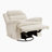 Rosalee 41" Modern & Contemporary Recliner - Textured Microfiber Swivel Glider Recliner with Comfortable Padding and Effortless Pull-Handle Reclining Mechanism.-574307378