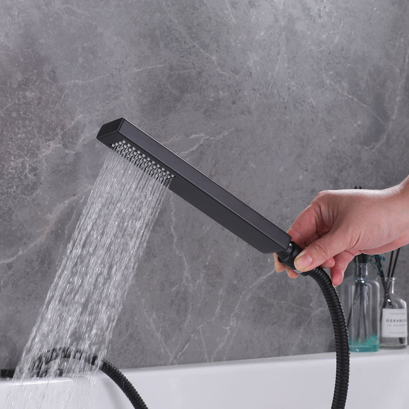 Robinet de baignoire romaine simple à fixation sur plateau