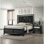 Table de chevet 2 tiroirs Luxury Glam