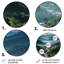 Greigh - Paysages d'art rond en métal-109670137
