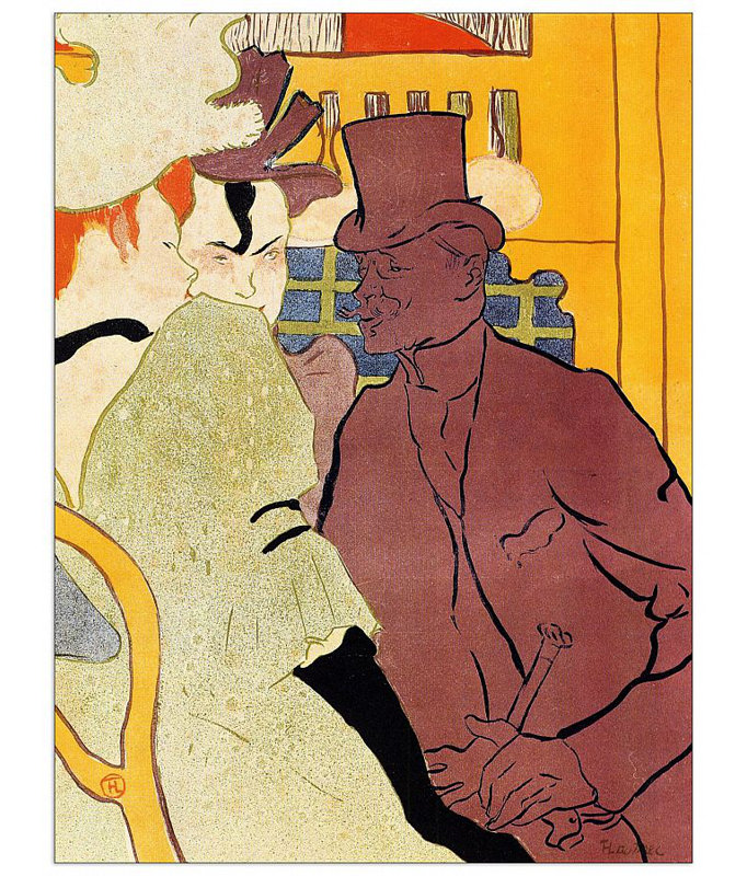 Henri De Toulouse-Lautrec - Wrapped Canvas Painting