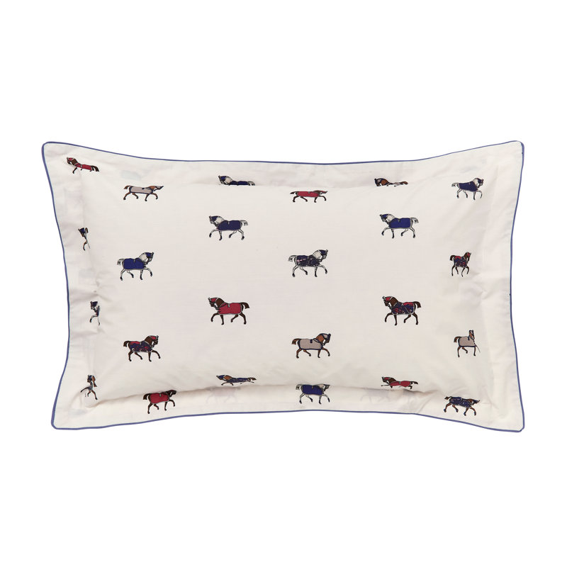 Dressage Horses Cotton Duvet Cover Set, King Size Duvet Cover + 2 Pillowcases