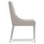 Lowell Upholstered Wingback Side Chair in Gray Mist