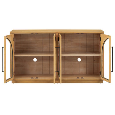 Grand buffet de rangement avec tablettes réglables