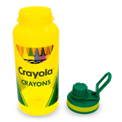 Ensemble de bouteille d'eau et autocollant Crayola Crayon 32 onces