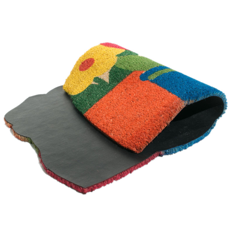 Tapis d'entrée antidérapant Melita, Rectangle 1 pi 6 po x 2 pi 6 po