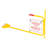 FLAG RAIL CHOCK W/ ADJUSTABLE HEIGHT LEG