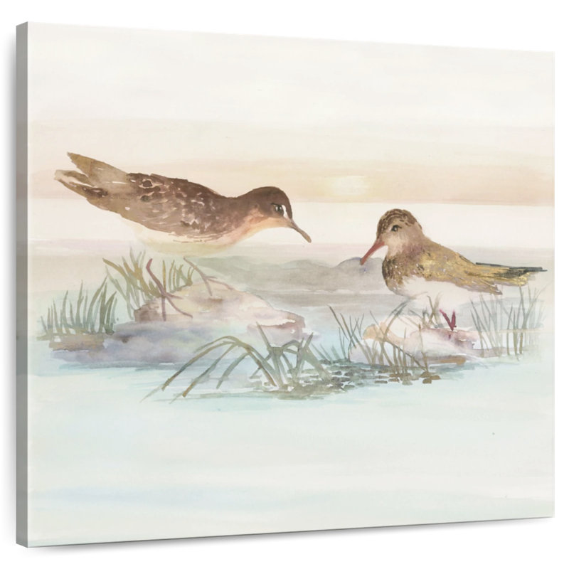 Crowle Beachside Birds IV, 16" H x 16" W