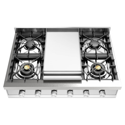 ILVE Panoramagic Series 36 inch Gas Cooktop with 5 Sealed Burners