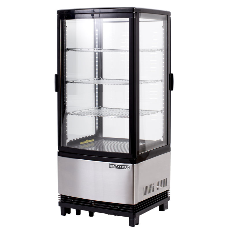 Maxx Cold 3 Cubic Feet Merchandising Refrigerator - 16.9''