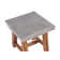 Lionel Concrete Top End Table