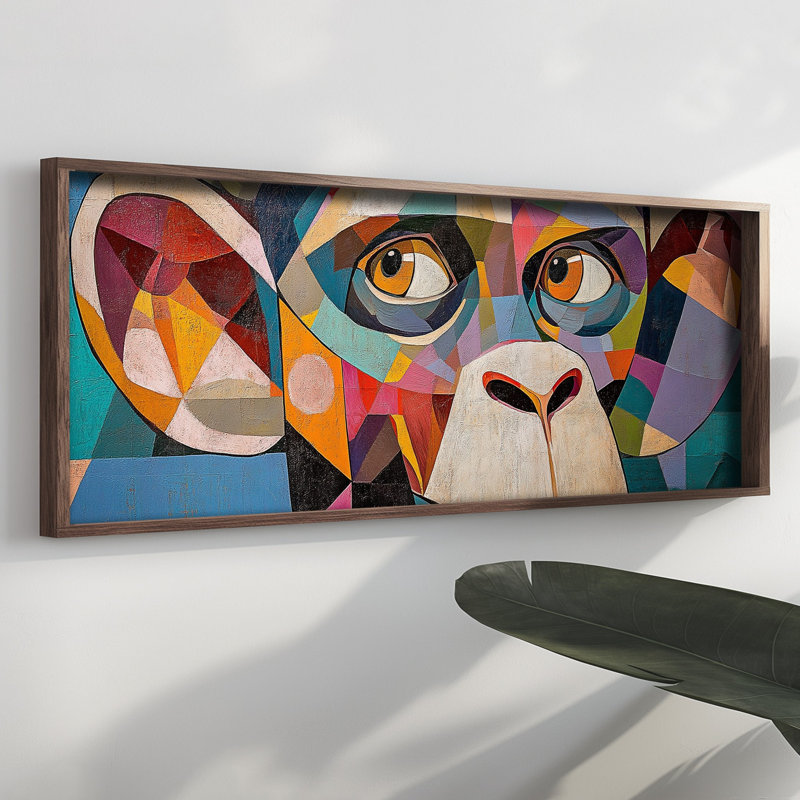 Elegant Decorative Framed MDF Painting, 15.7 x 47.2 x 0.1 inches | 100% MDF with 3 mm Thickness, 100% Pine Wood Frame | UV Printed Artwork for Home Decor, Living Room, Office, Modern Aesthetic