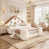 Beige + naturel