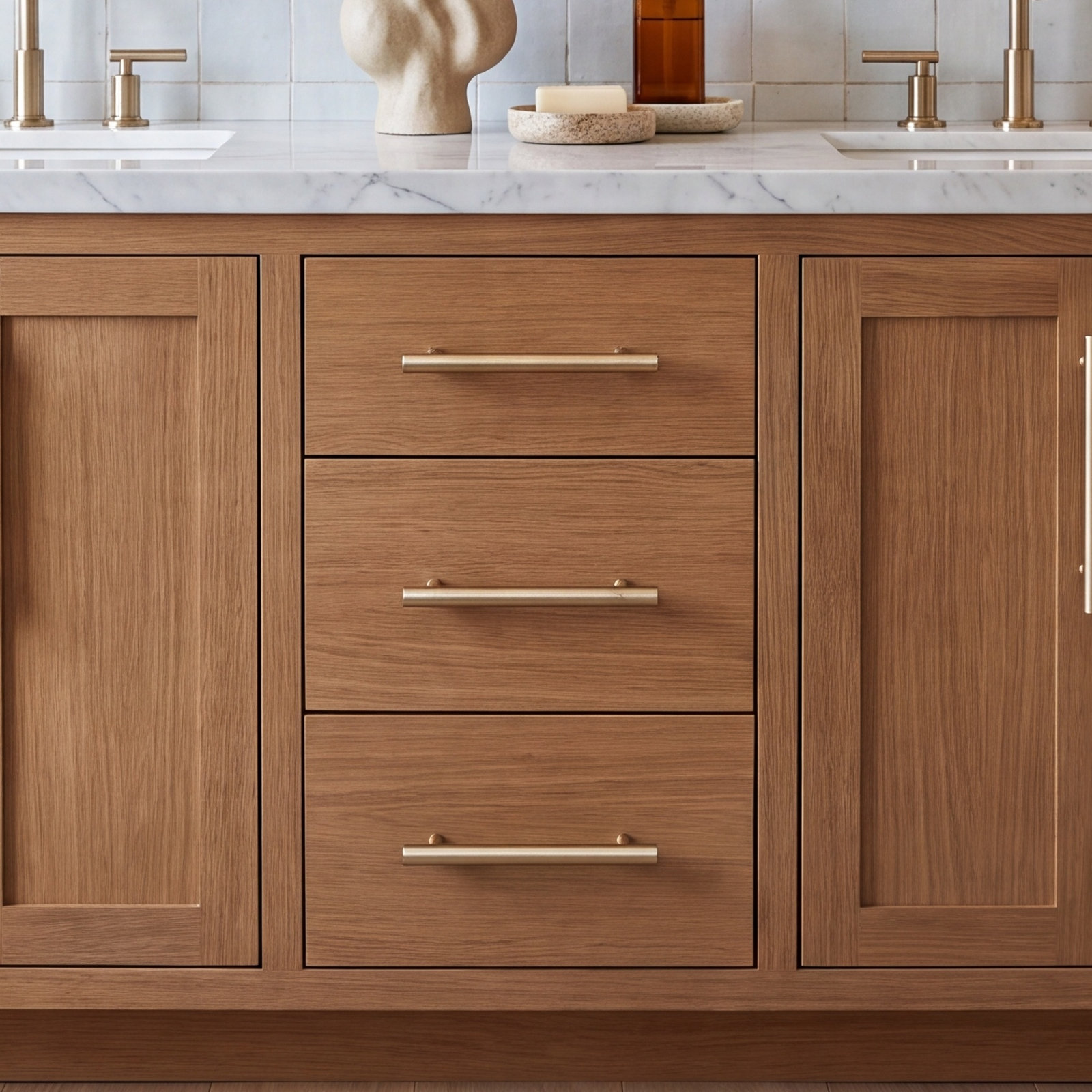 Purist 5" Bar Cabinet Pull, Vibrant Brushed Bronze, 5"