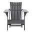 Chaise Adirondack en bois massif Sesco-600261347