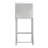 Upholstered Counter Stool with Metal Frame-2082654162-2082654163