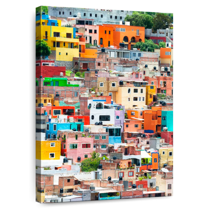 Aime Guanajuato, ville colorée, H 48 po x l 32 po