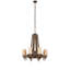 Barrel Stave Madera 9 - Light Chandelier
