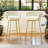 Cecilia  Upholstered Swivel Bar Stool-475123459