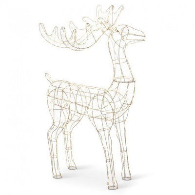 Extra Large 960L Micro Led Reindeer