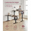 Metal Base Standing Desk
