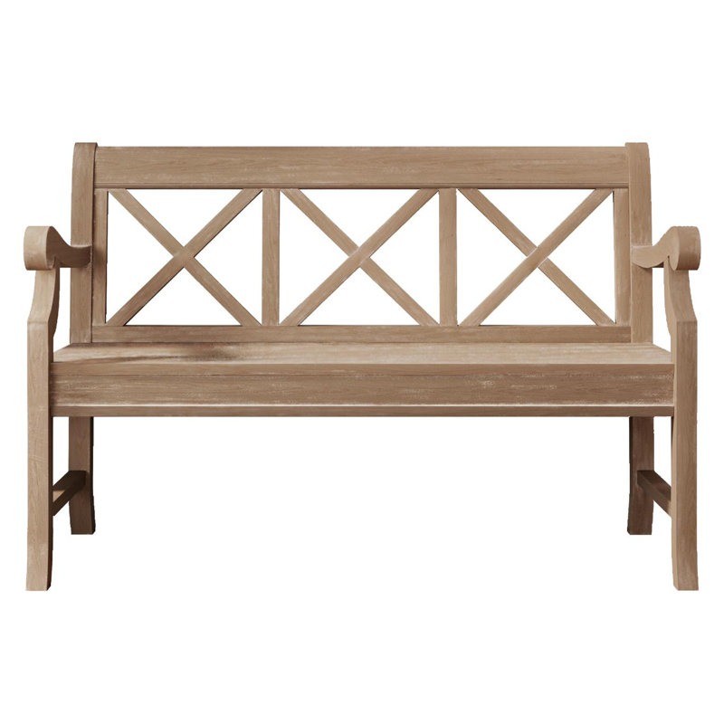 Solid Wood Bench, Natural